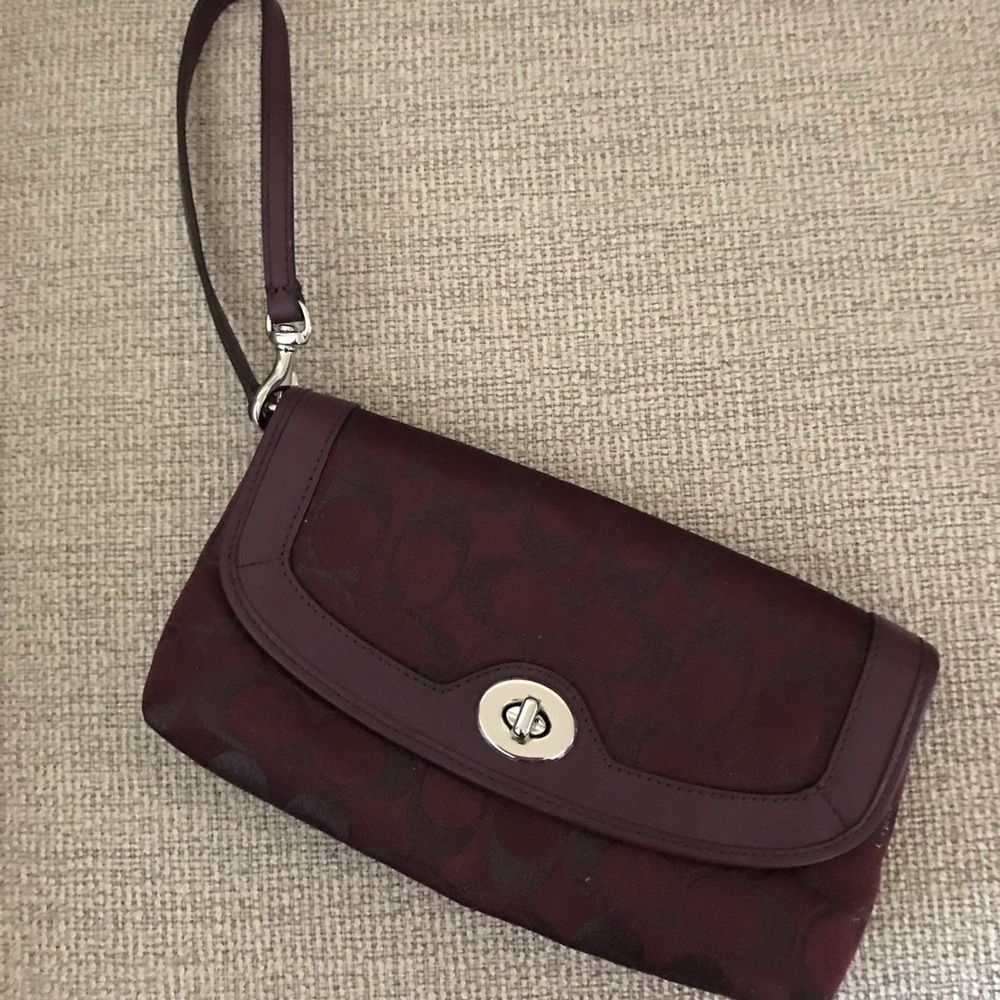 Coach wristlet